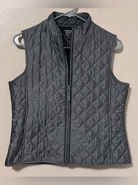 Relativity Gray/Silver Quilted Vest